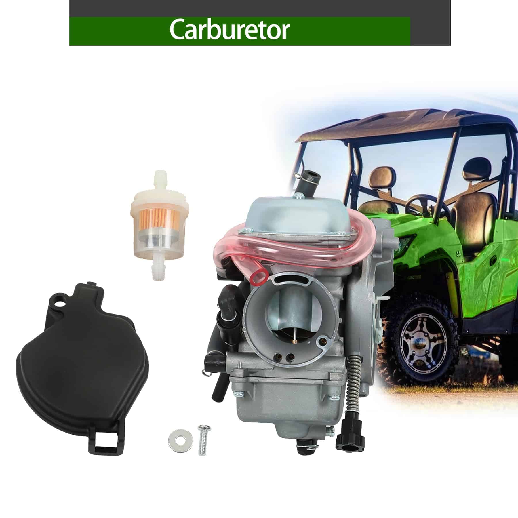 Carburador de Repuesto para Kawasaki Prairie 360 KVF360 - Imagen 6