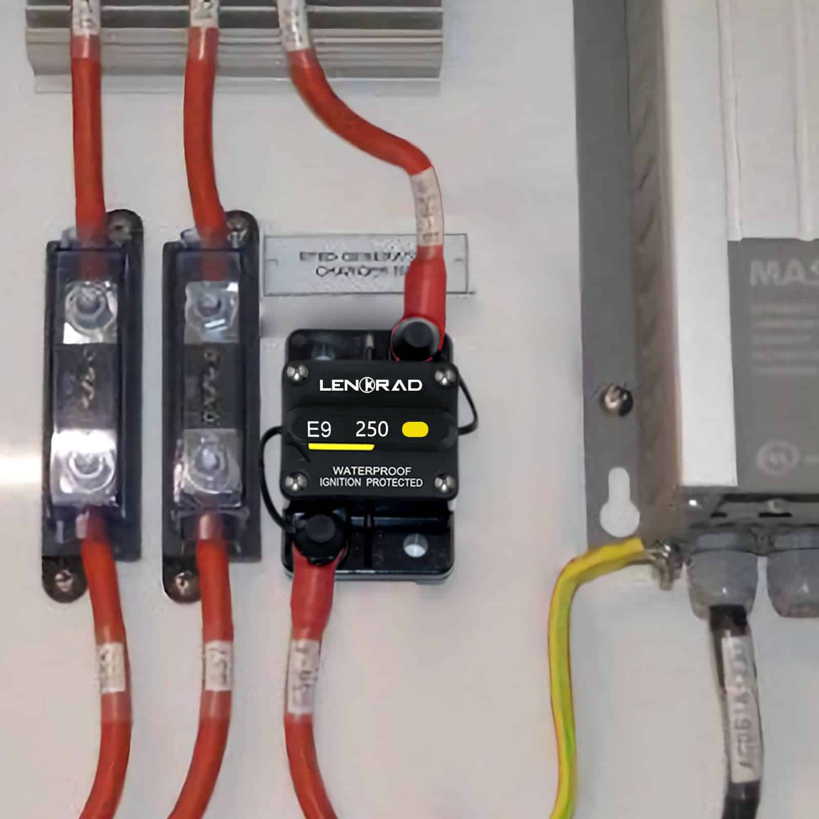 LENKRAD 250 Amp Marine Interruptor Automático Restaurable - Imagen 7