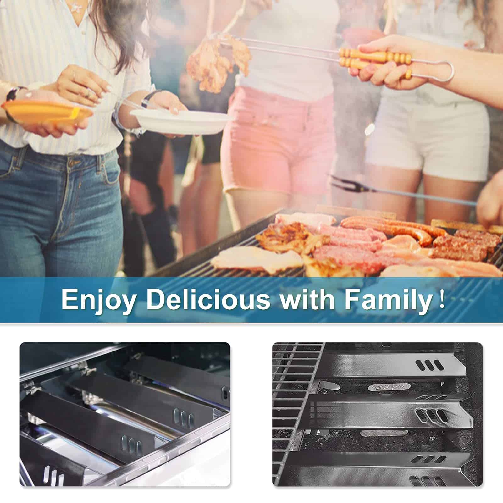 Criditpid Placa Protectora para Parrilla, Cubierta de - Imagen 4