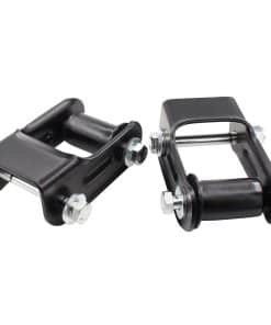 NewYall 2 Pcs Soporte de Hoja de Resorte Trasero Izquierdo