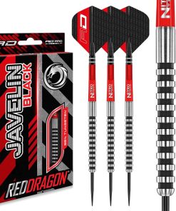 Set de Dardos de Tungsteno RED DRAGON Javelin Black 24g con