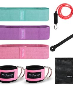 Bandas de Resistencia fitGevity para Piernas y Glúteos,