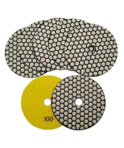 Juego de 7 Discos de Pulido de Diamante Seco SHDIATOOL Grit