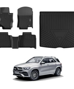 Tapetes de piso y protector de carga 3W para Mercedes Benz