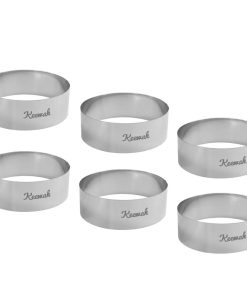 Anillo Grande para Hamburguesas Keewah de 4.5 Pulgadas - 6