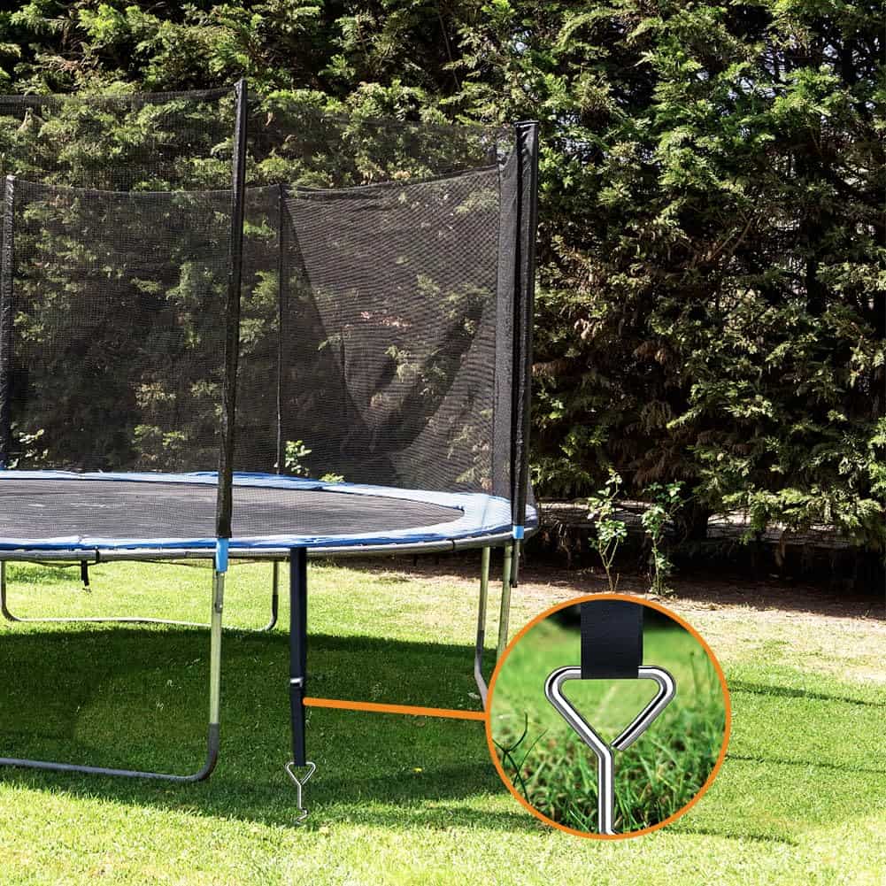 Estacas para cama elástica Eurmax USA, juego de 4 estacas - Imagen 7