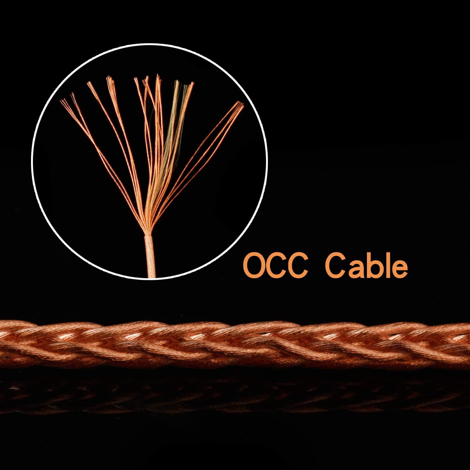 Cable FAN ACOUSTICS fb05 MMCX de 8 Núcleos de Cobre Cable - Imagen 7