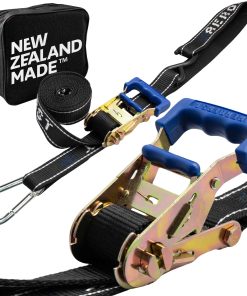 Correas de amarre de trinquete Loadfast para -Negro