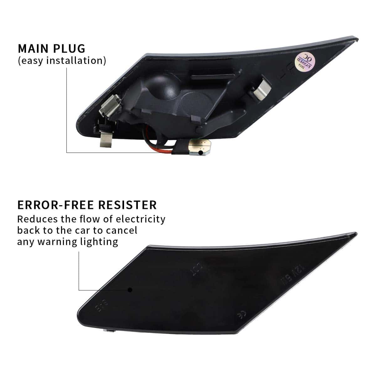 Luces de marcador lateral LED VLAND compatibles con - Imagen 7