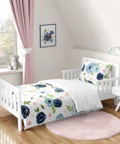 Juego de Ropa de Cama para Niñas Sweet Jojo Designs Azul