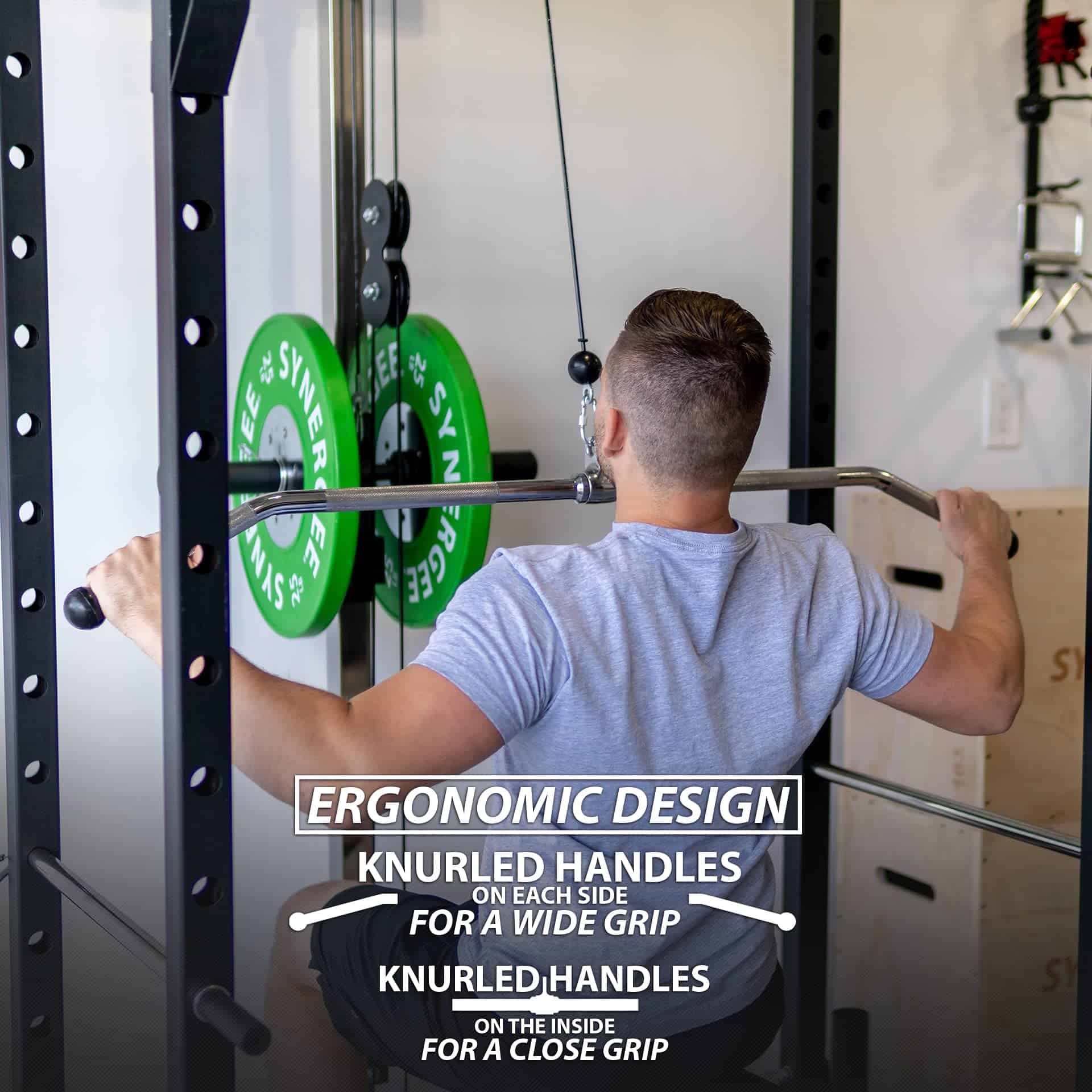 Barra de Lat Synergee Cable Attachment 48". Accesorio - Imagen 6