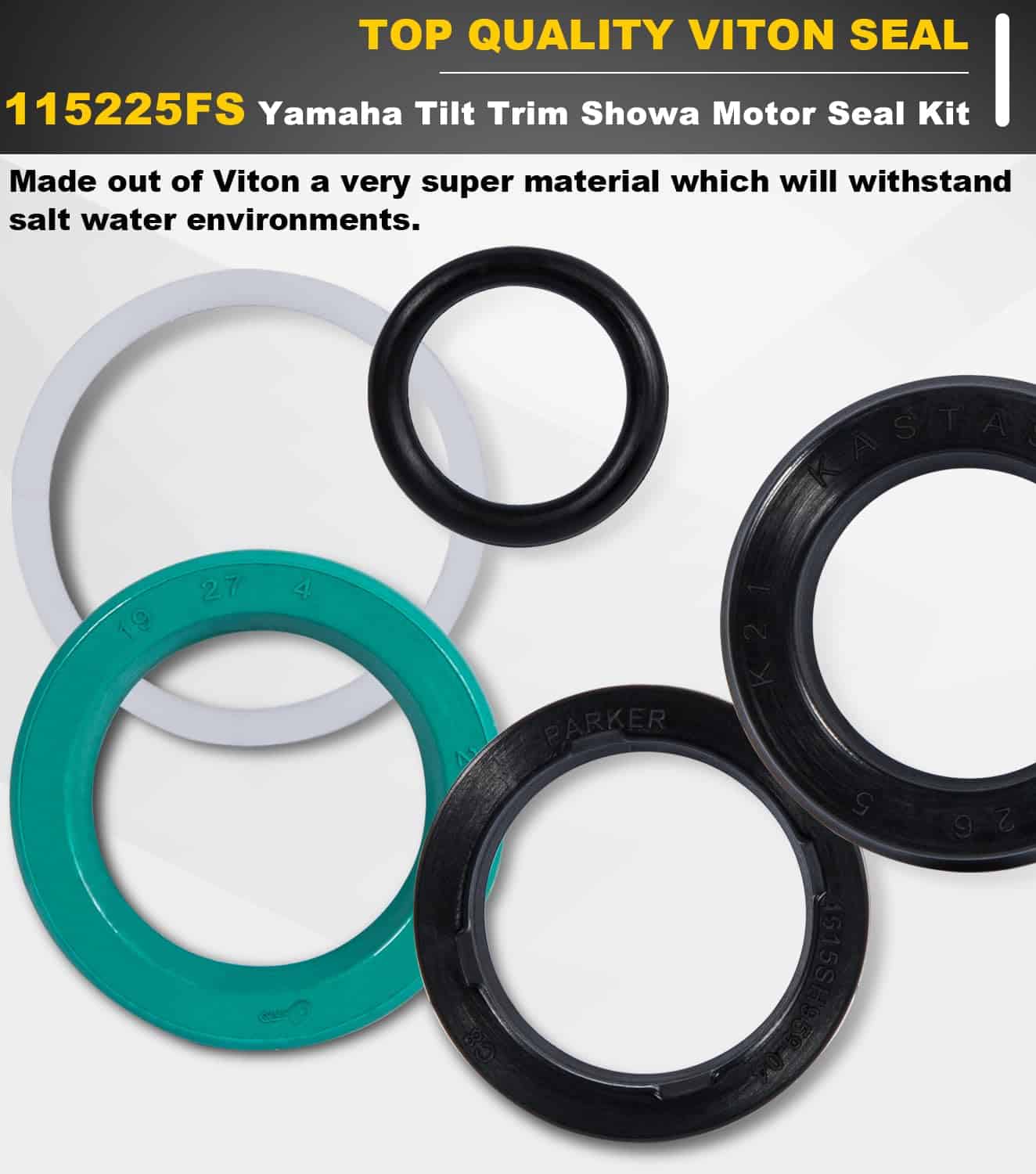 Kit de Sello de Inclinación y Trim 1997 y Posteriores - Imagen 7