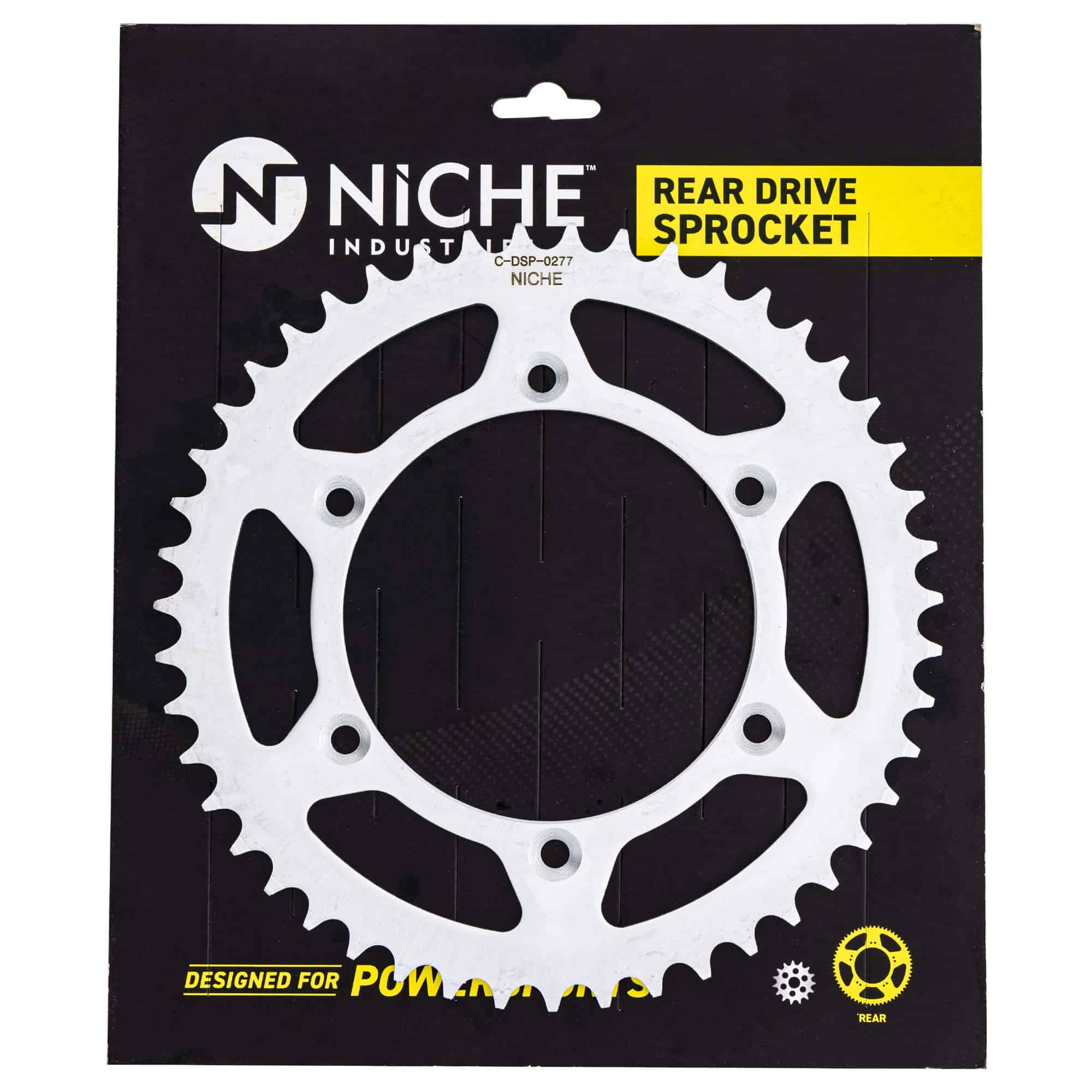 NICHE Corona Trasera de 47 Dientes Paso 520 para Suzuki - Imagen 3
