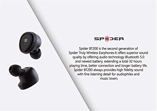 Auriculares inalámbricos Bluetooth Spider Truly BT200, negro - Imagen 6