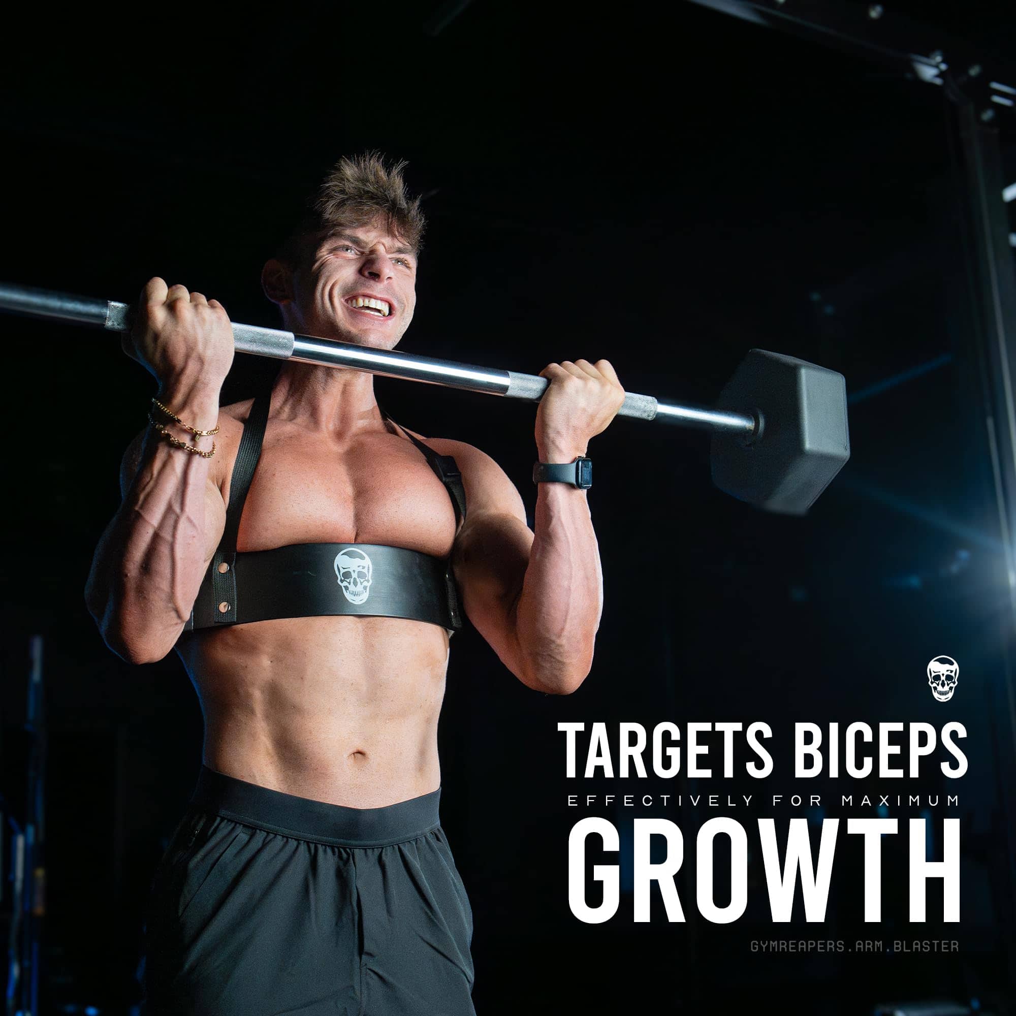 Bicep Arm Blaster - Soporte de Aluminio Grueso para - Imagen 3