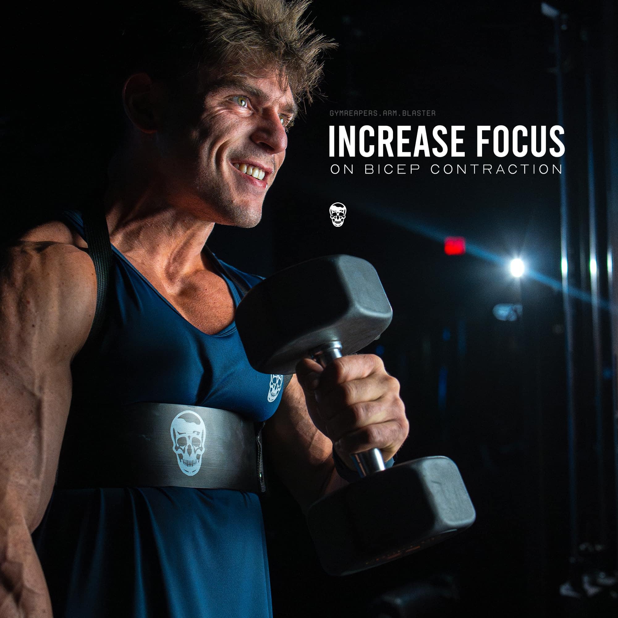 Bicep Arm Blaster - Soporte de Aluminio Grueso para - Imagen 5