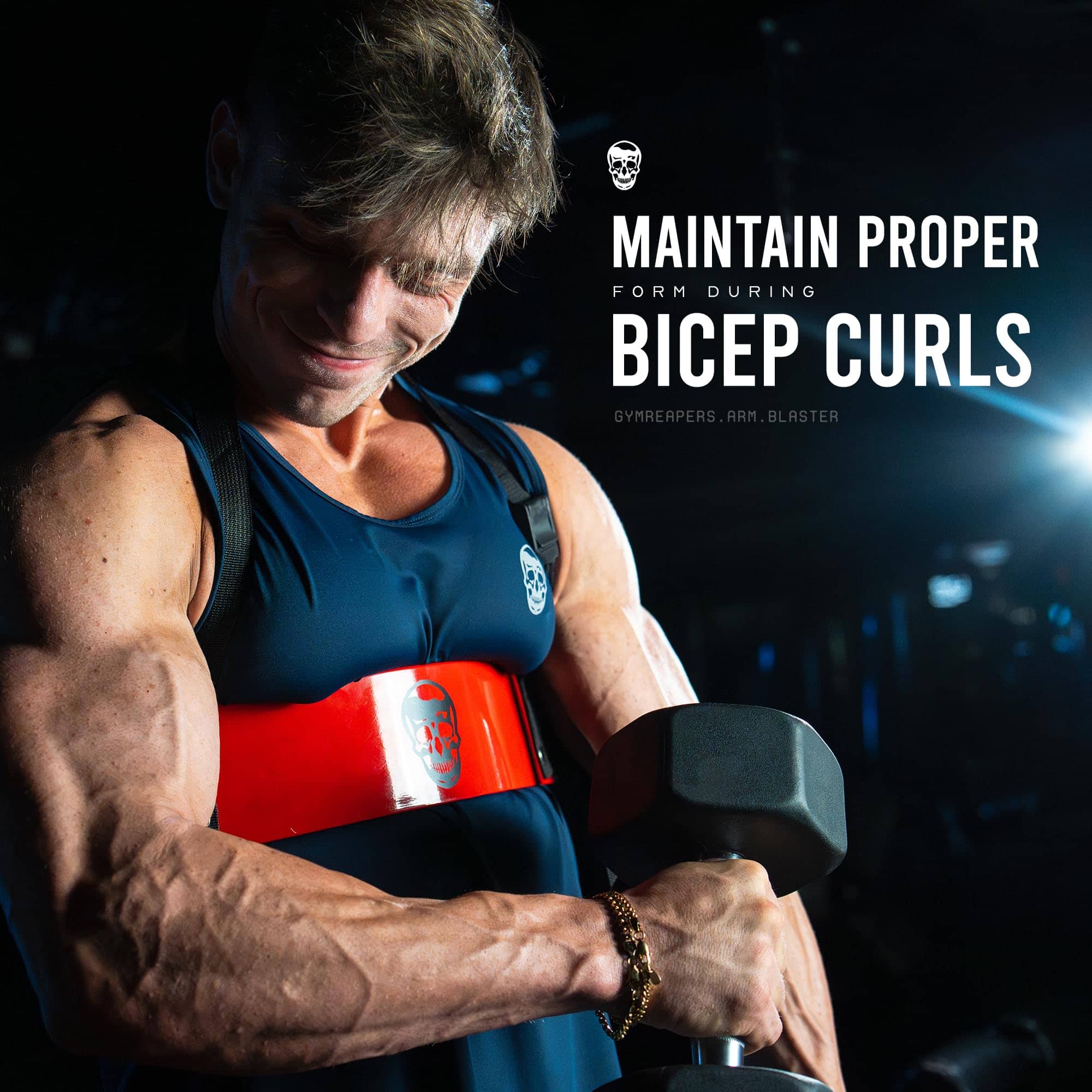 Bicep Arm Blaster - Soporte de Aluminio Grueso para - Imagen 4