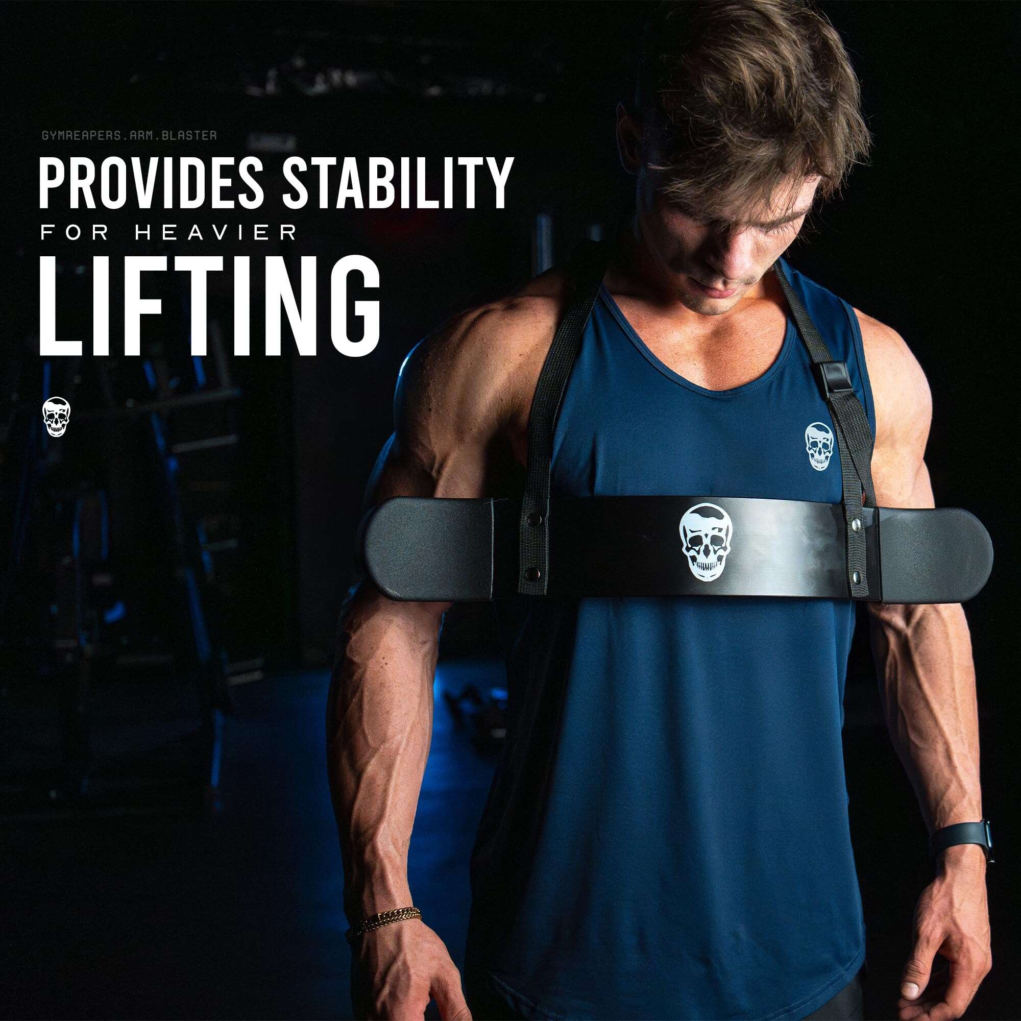 Bicep Arm Blaster - Soporte de Aluminio Grueso para - Imagen 7