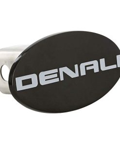 Denali Wordmark GMC Tapón de Enganche para Remolque Negro