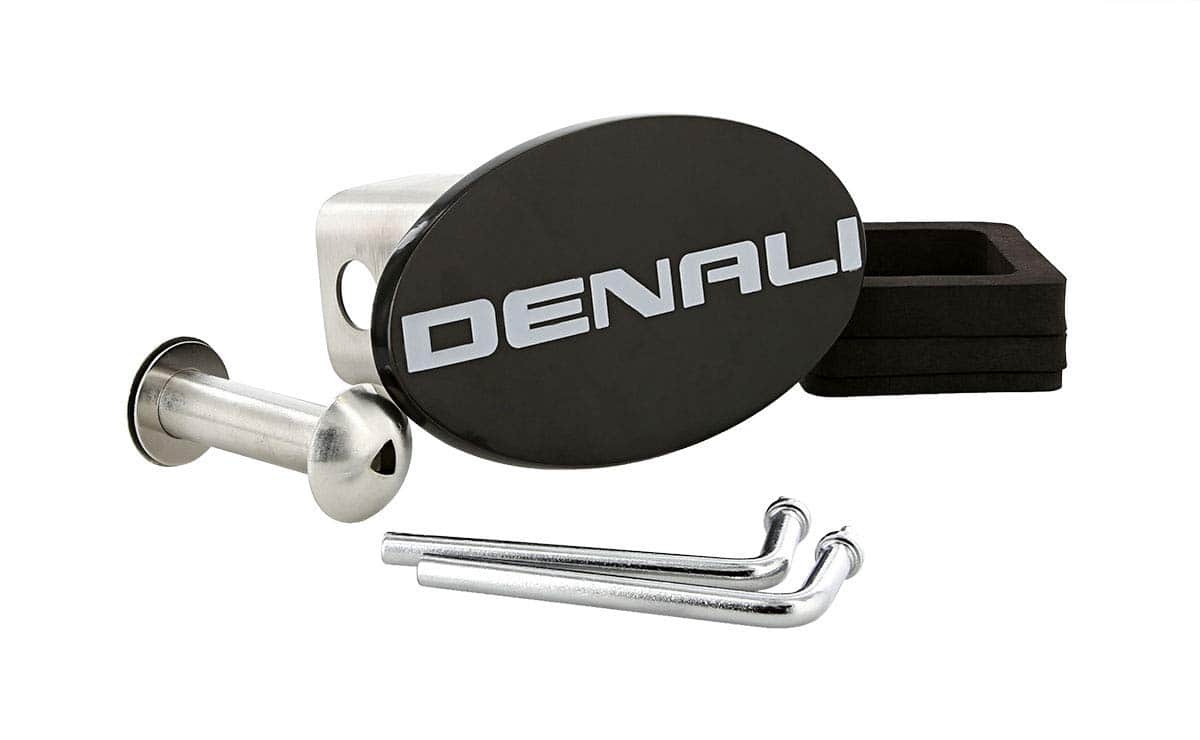Denali Wordmark GMC Tapón de Enganche para Remolque Negro - Imagen 3
