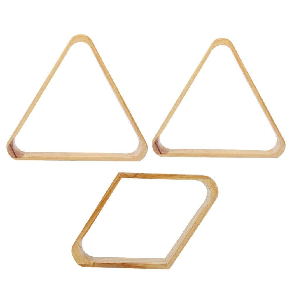 Triángulo de Bolas de Billar de Madera Profesional y - Imagen 10