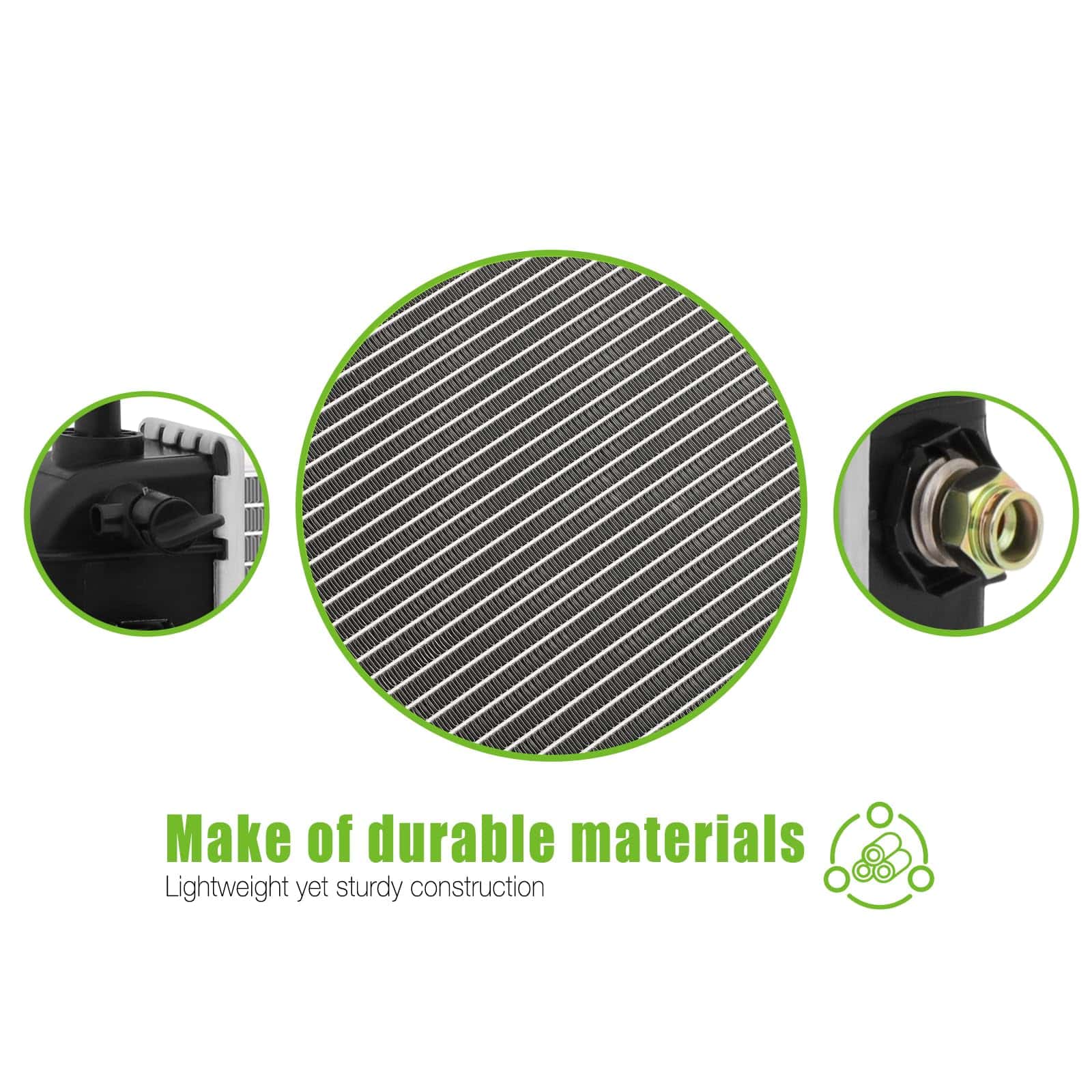 Radiator1826 para Chevrolet 4.3L para Blazer 1996-2005 S10 - Imagen 6