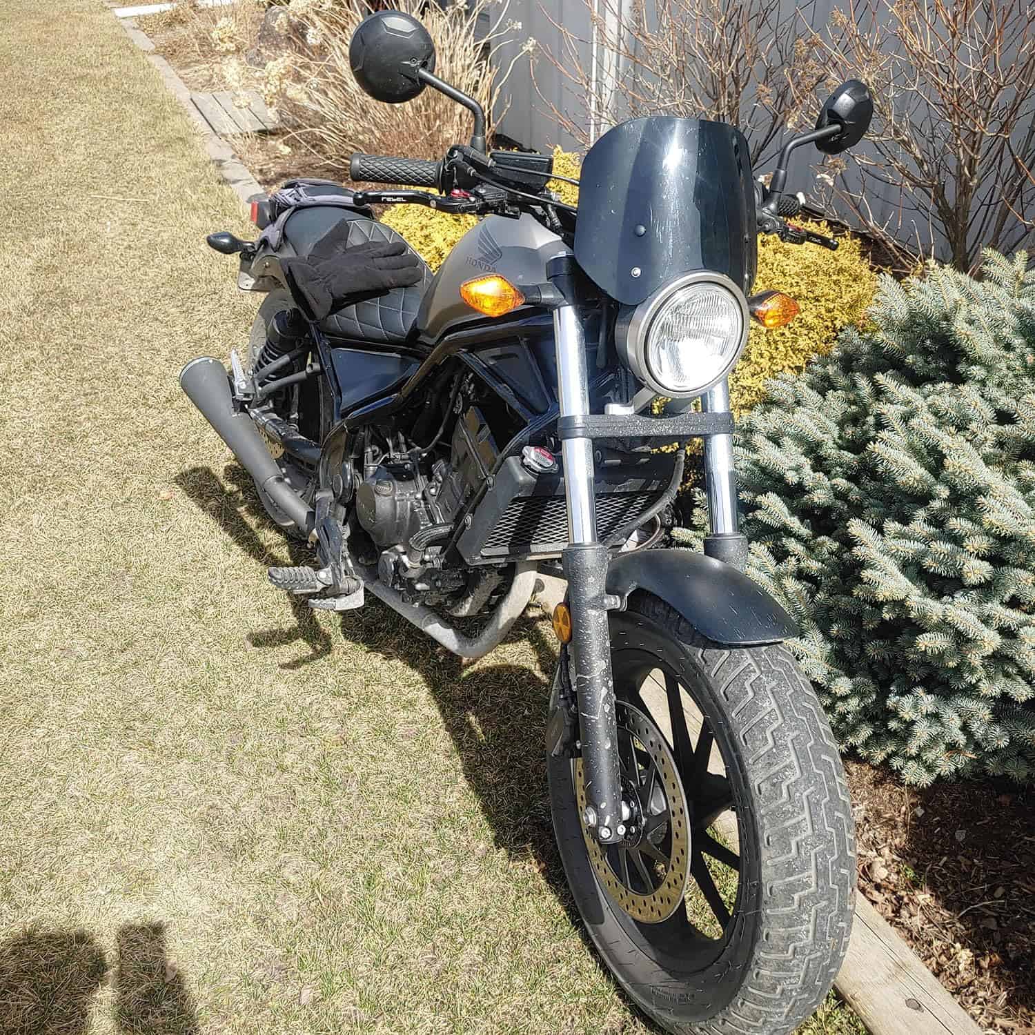 Deflector de parabrisas para motocicleta para Rebel 500 - Imagen 7