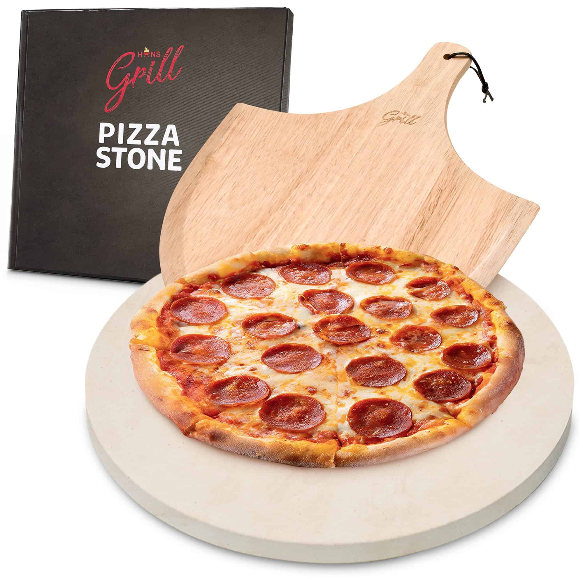 Piedra para pizza HANS GRILL | Piedra para pizza circular