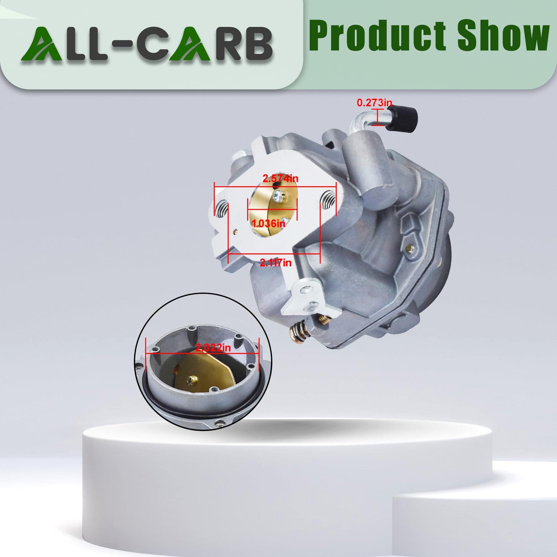 Carburador de Repuesto ALL-CARB MIA10343 MIU10633 para John - Imagen 4