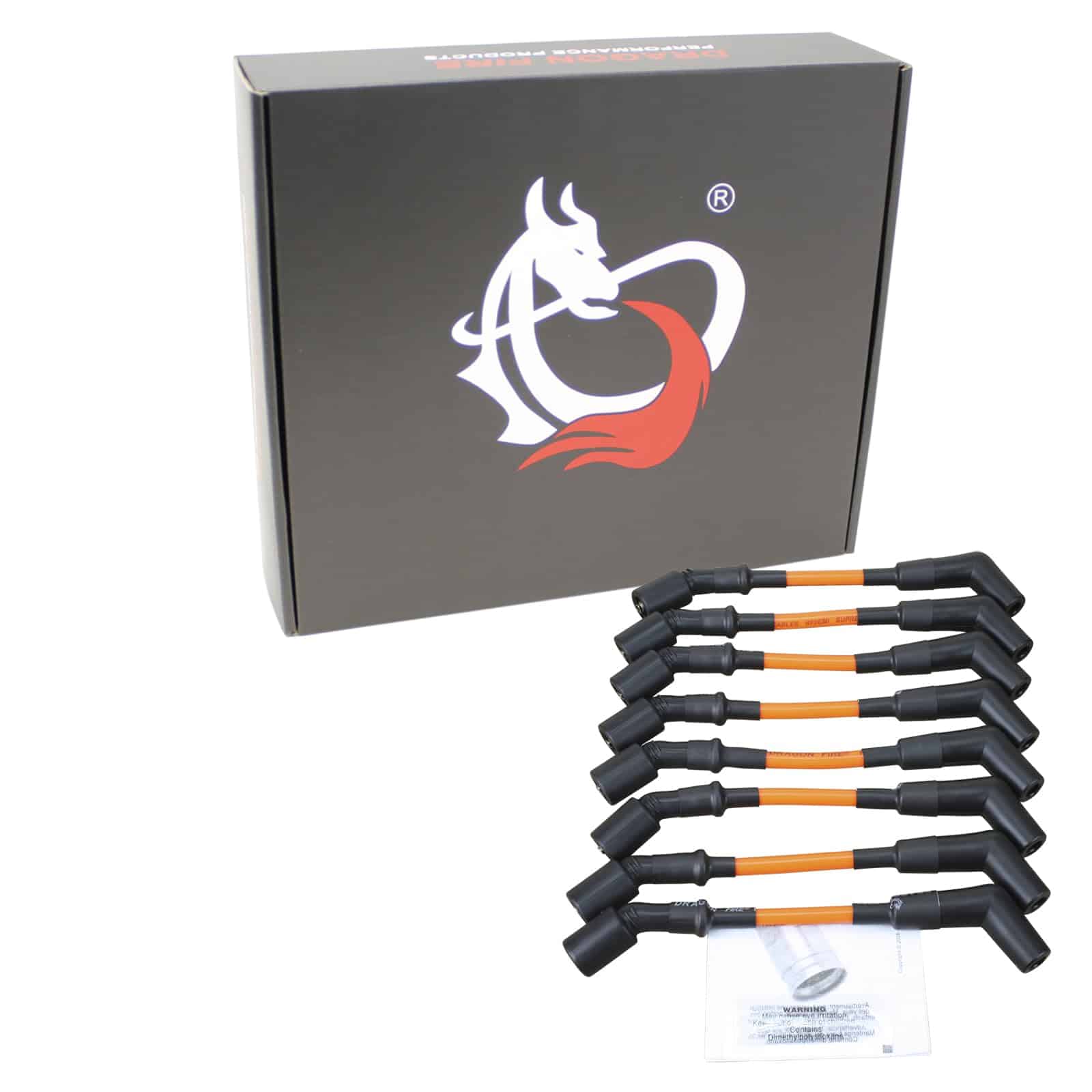 Juego de cables de bujías de alto rendimiento DRAGON FIRE