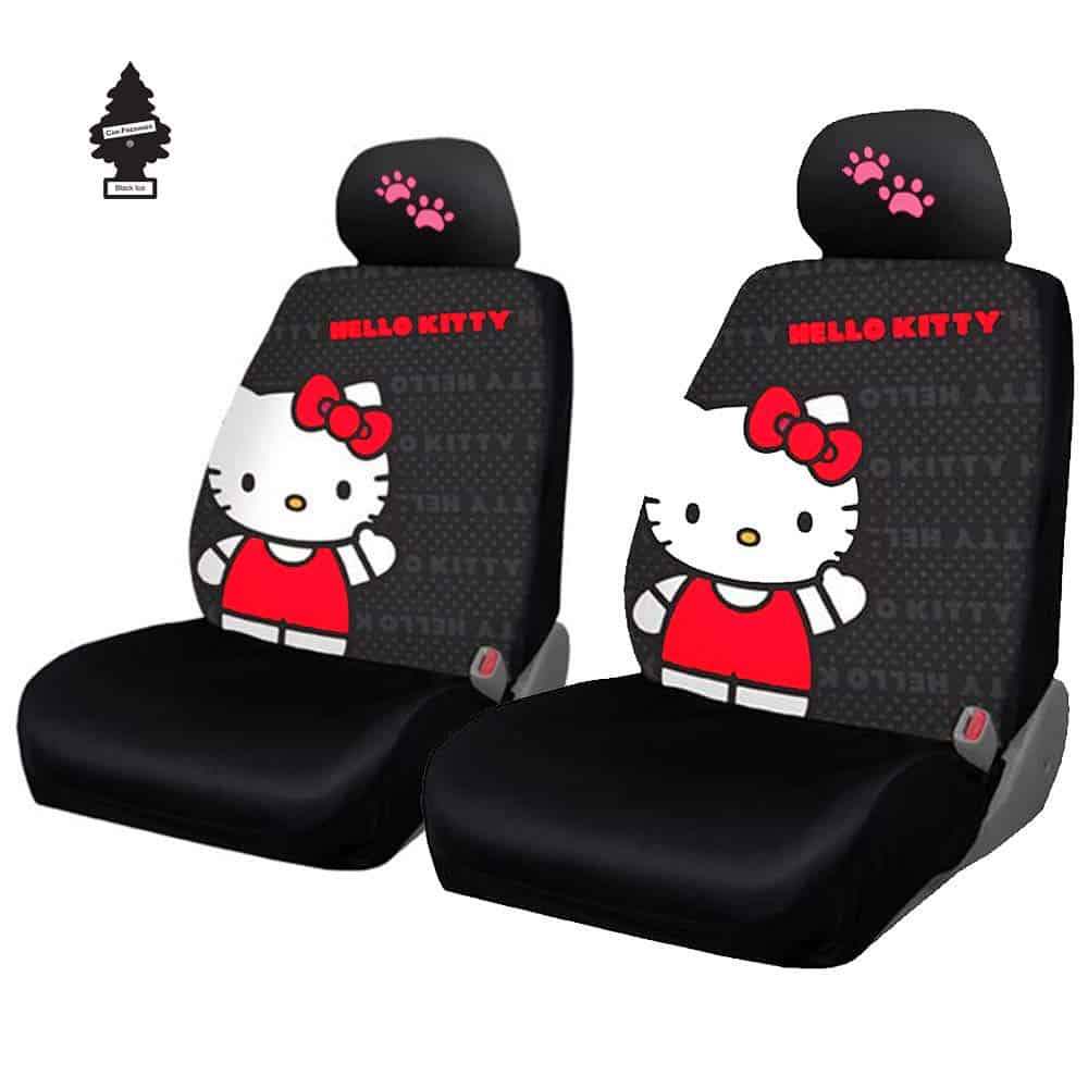 Cubierta de asiento para automóvil Yupbizauto Hello Kitty