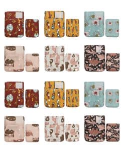 Pañales de tela de bambú para bebés KaWaii Baby Little