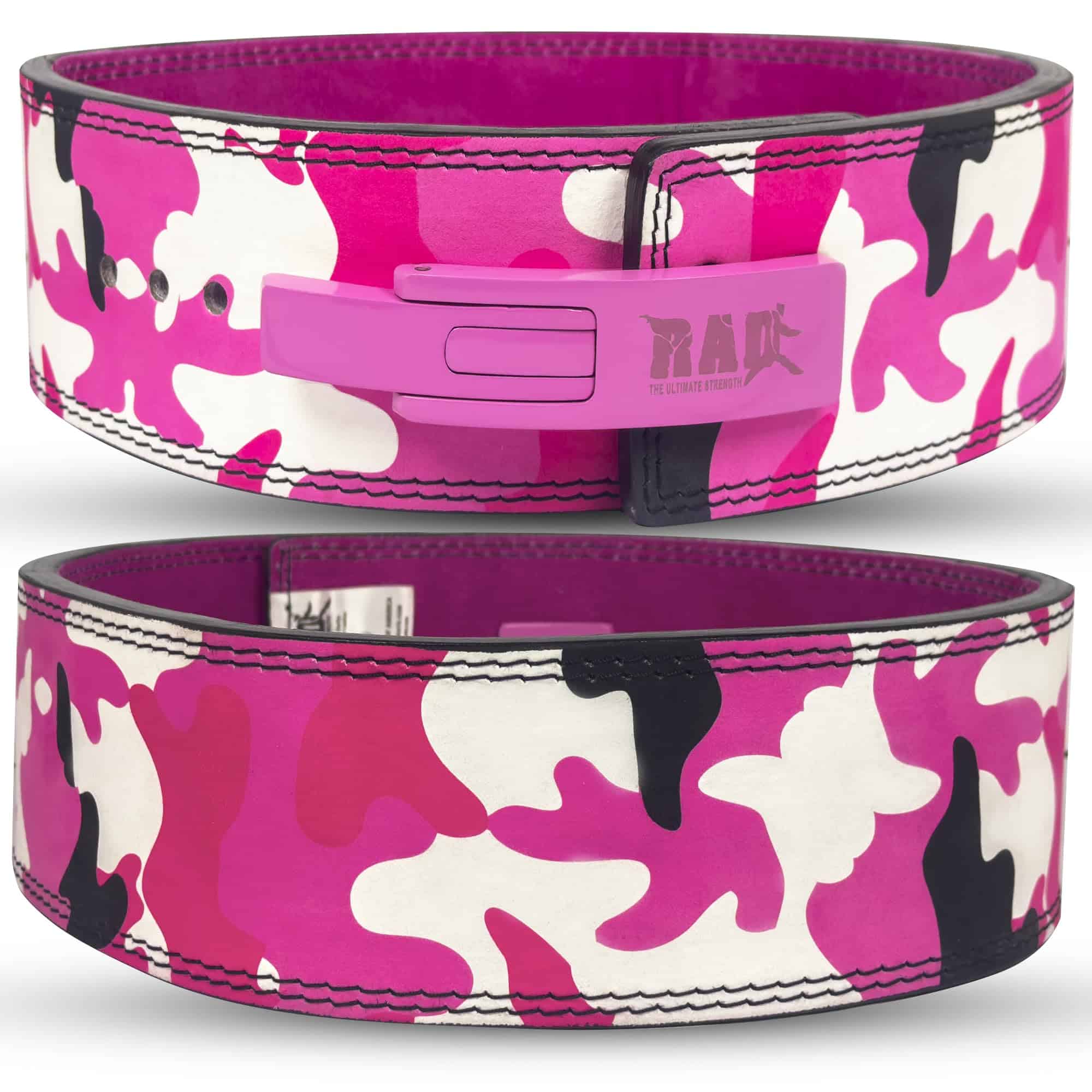 Cinturón de Levantamiento de Pesas RAD -Rosa Camuflaje