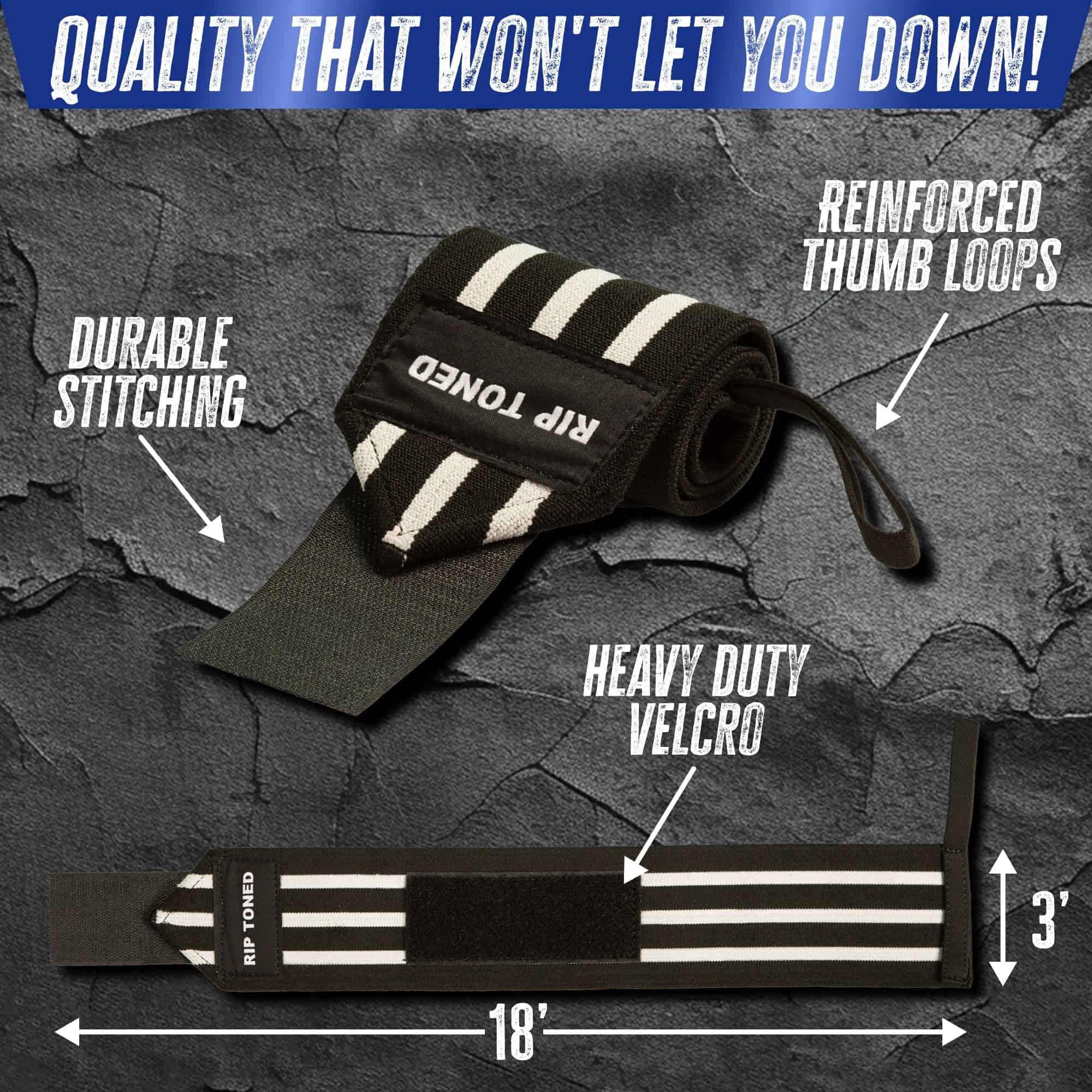 Vendas de Muñeca Rip Toned de 18' - Correas de Muñeca para - Imagen 6