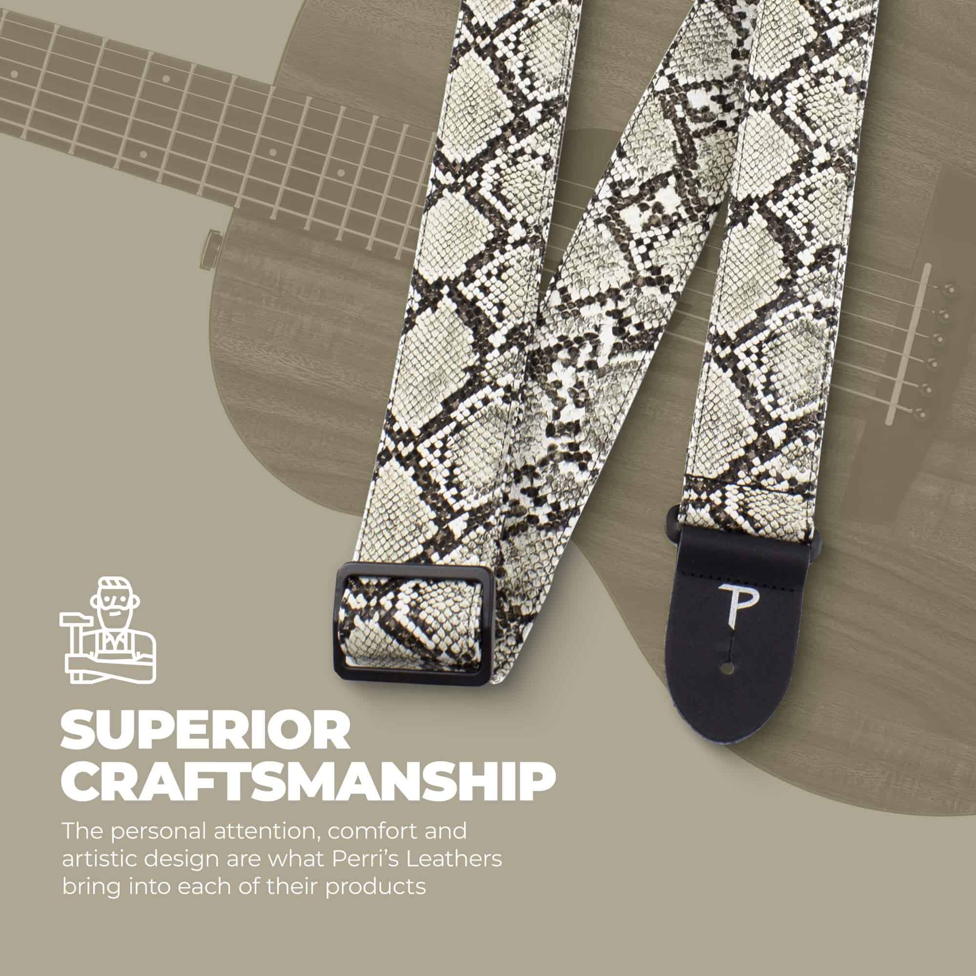 Correa de guitarra Perris Leather - Imitación de piel de - Imagen 6
