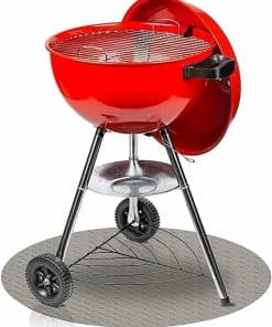 RESILIA Tapete redondo para debajo de la parrilla -