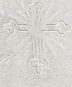 Toalla de bautizo para niñas y niños - Rosa Princesa - 100%