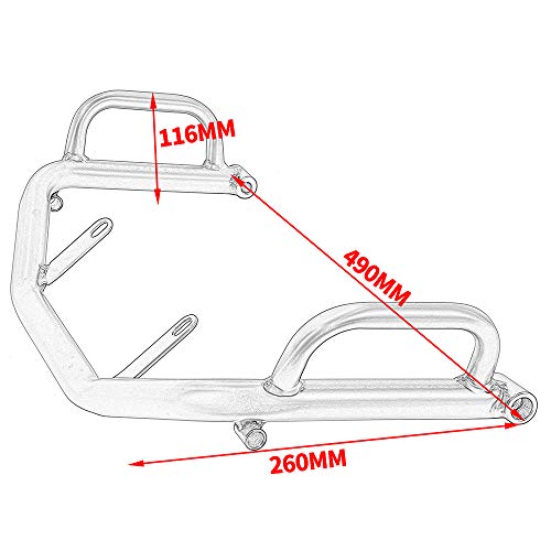 Protector de motor de acero para barras anticaídas - Imagen 8