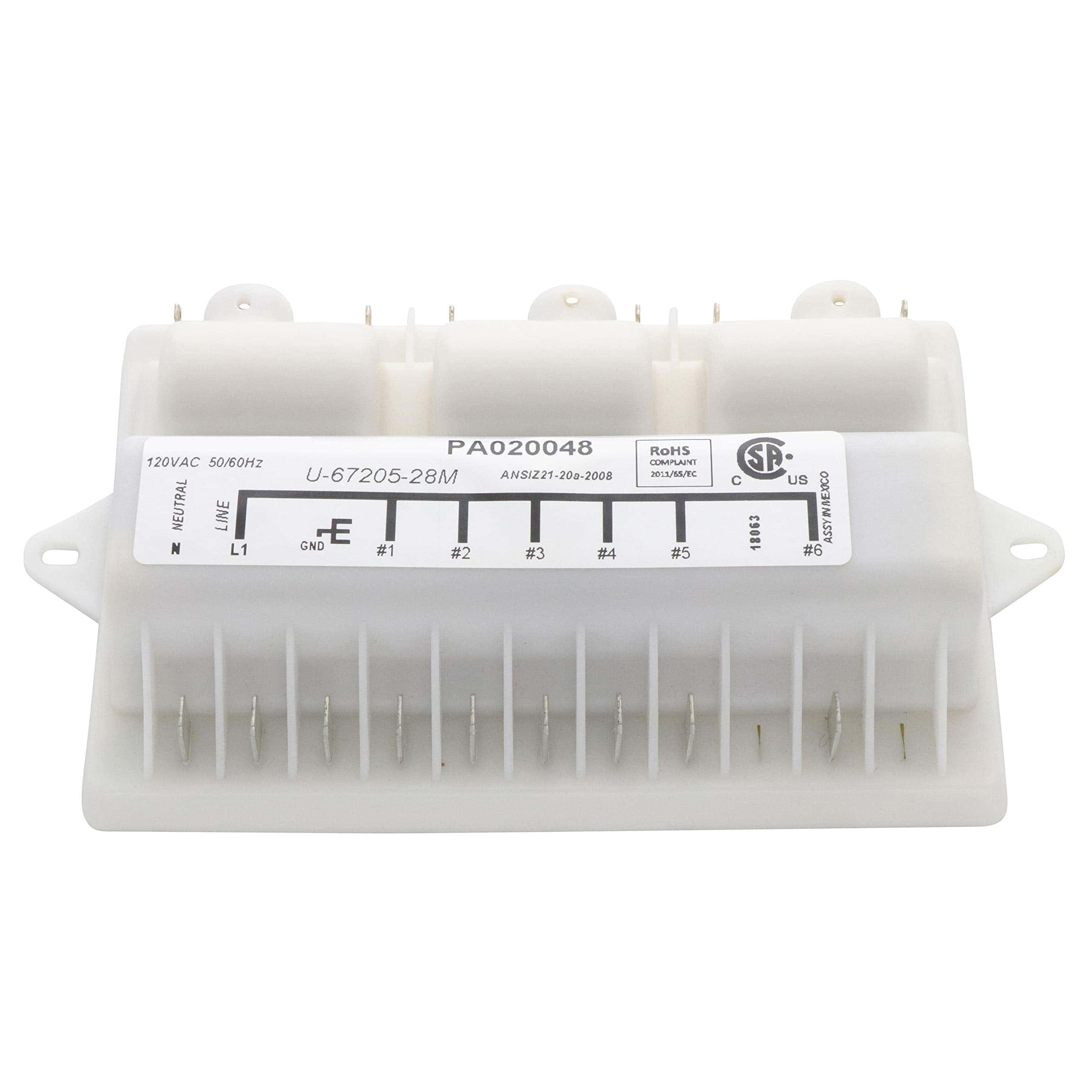 Módulo de encendido de chispa PA020048 Invensys 0+6 de