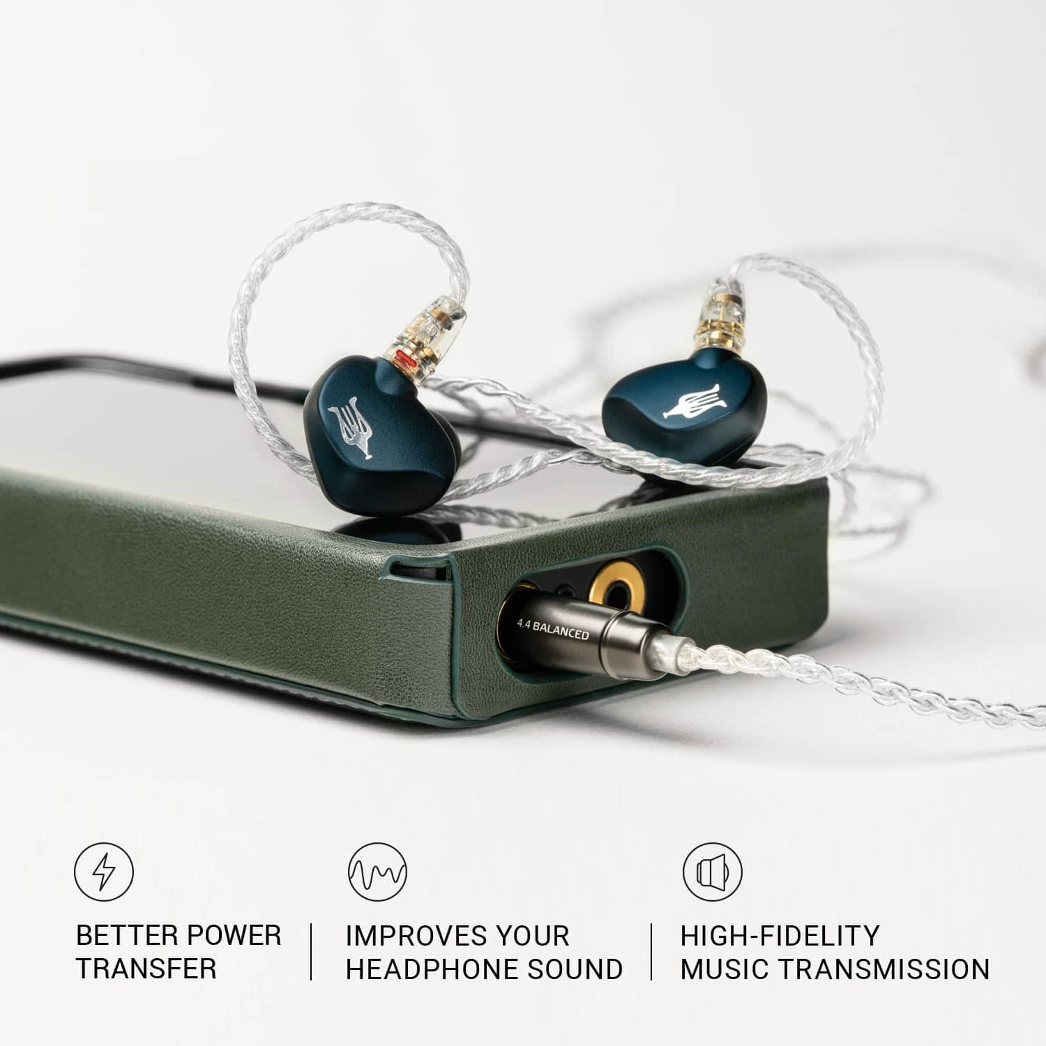 Cable de audífonos equilibrado Meze Audio MMCX a 4.4mm - Imagen 5