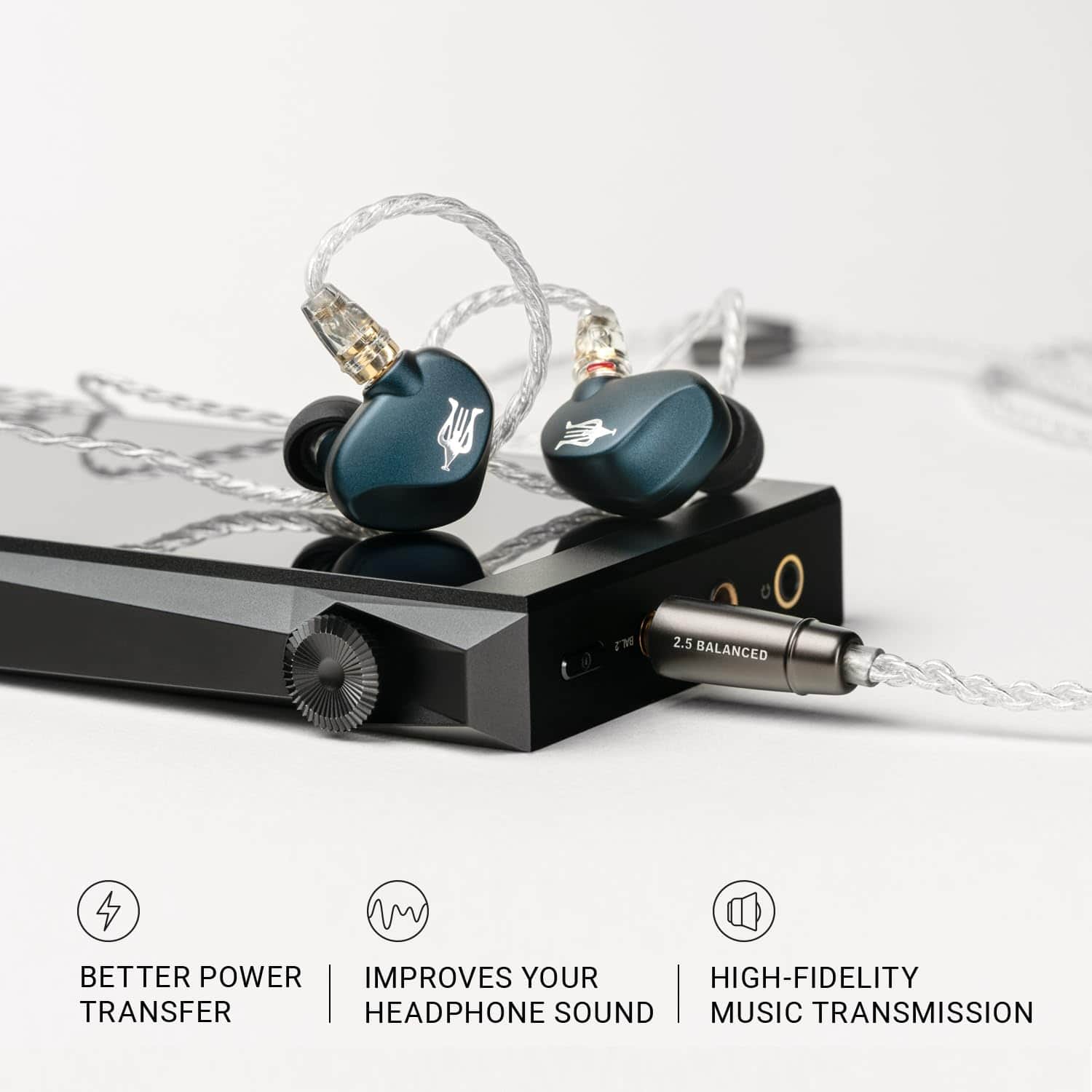 Cable de Auriculares Meze Audio MMCX a 2.5mm Balanceado de - Imagen 5