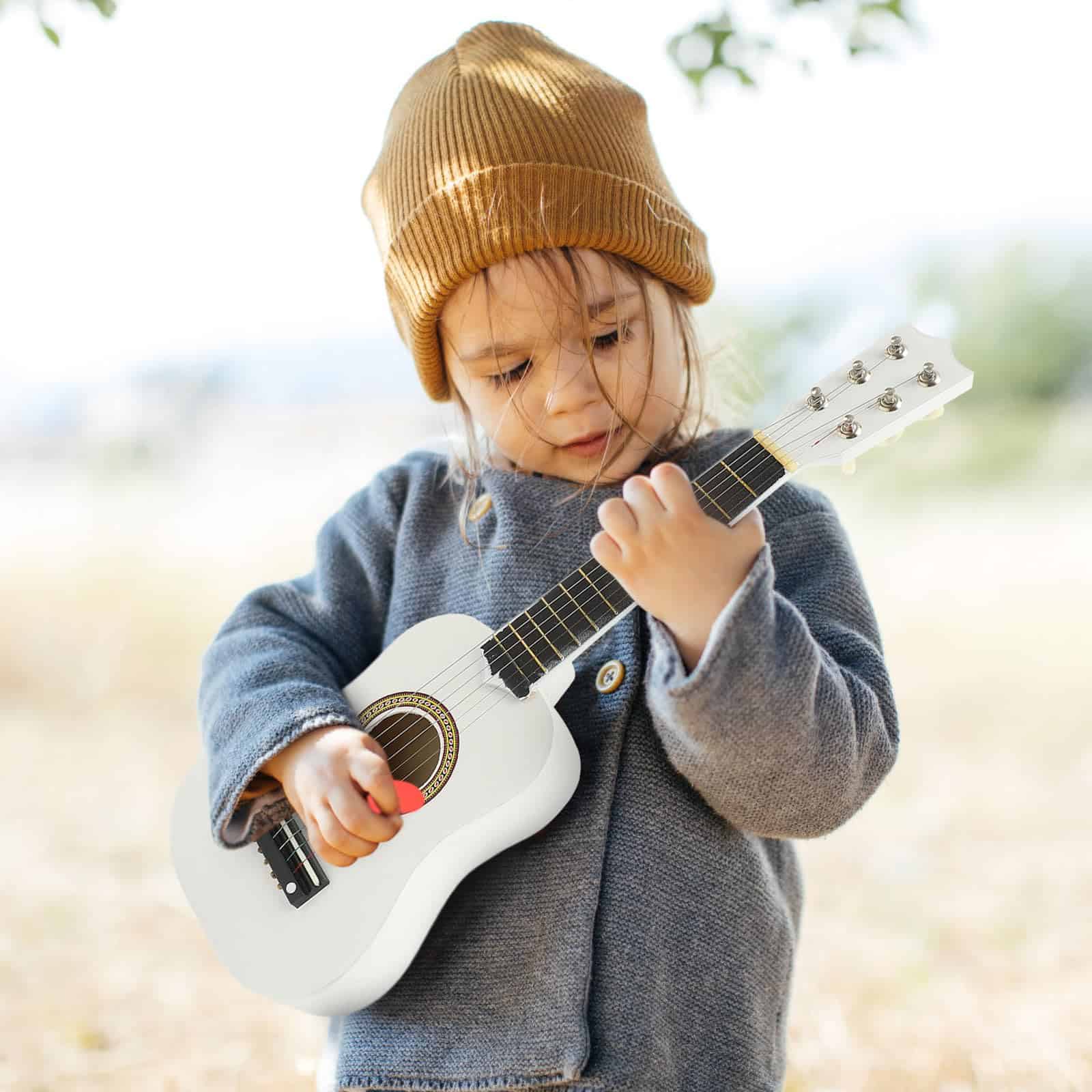 Guitarra Acústica para Niños Milisten 21 Pulgadas Guitarra - Imagen 4
