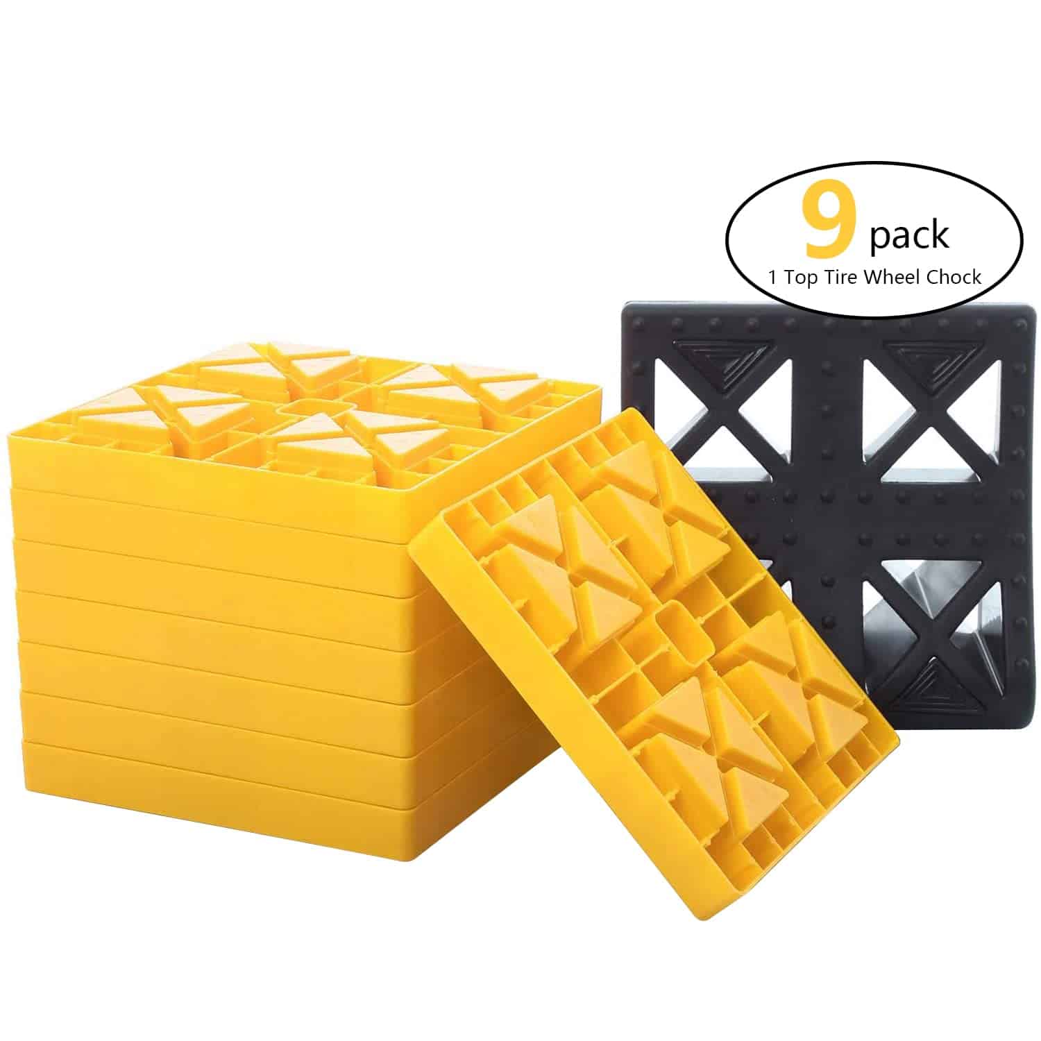 Bloques de nivelación para RV de Homeon Wheels, -Amarillo y - Imagen 9