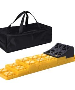 Bloques de nivelación para RV de Homeon Wheels, -Amarillo y