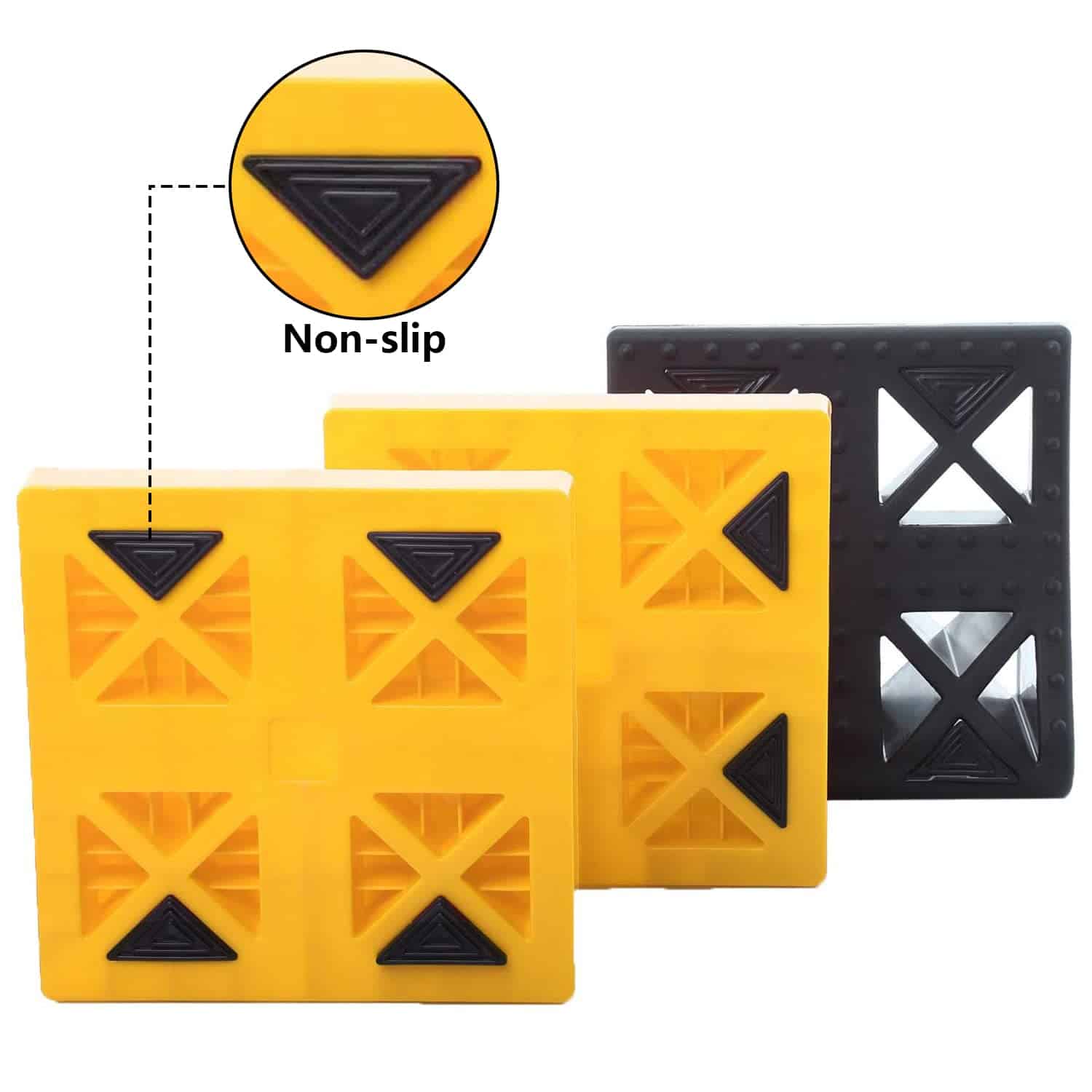 Bloques de nivelación para RV de Homeon Wheels, -Amarillo y - Imagen 5