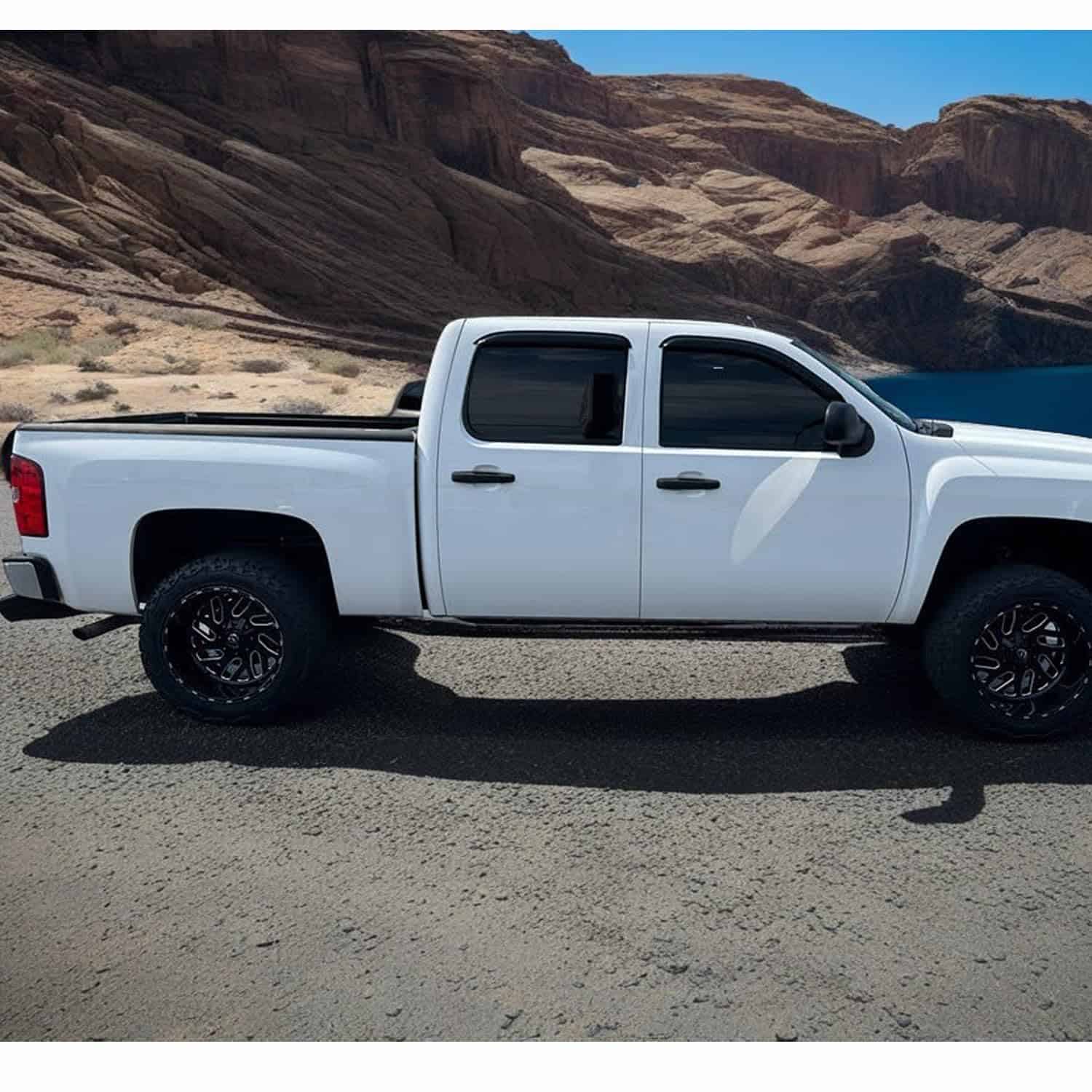 Deflector de visera de ventana para 07-13 Silverado & - Imagen 4
