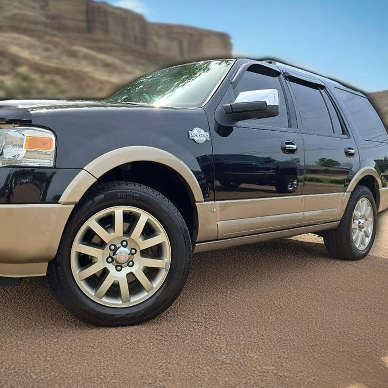 Viseras de Ventana Lateral para Coche Fit 97-17 Ford - Imagen 9