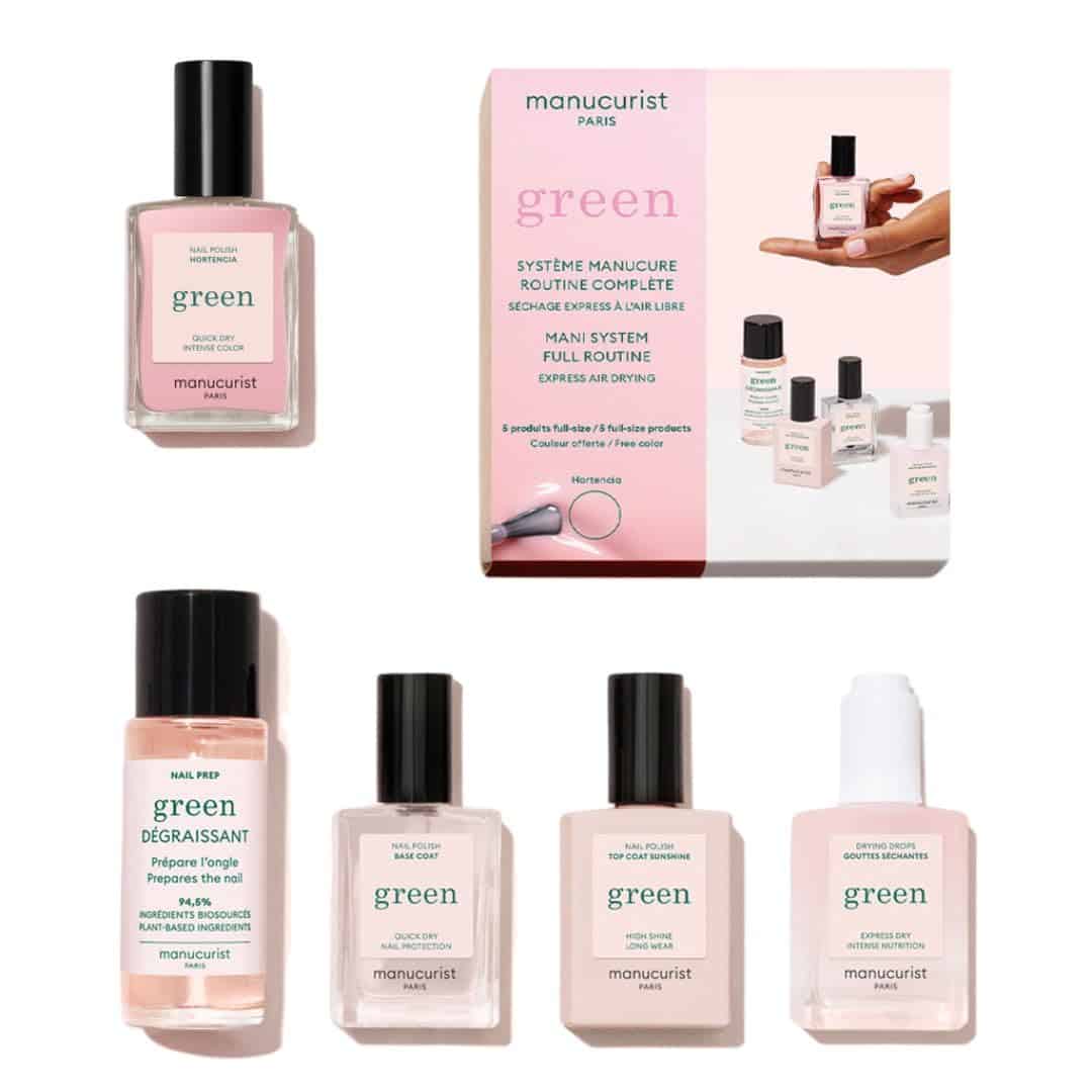 Set Profesional de Manicura Manucurist Green Pink