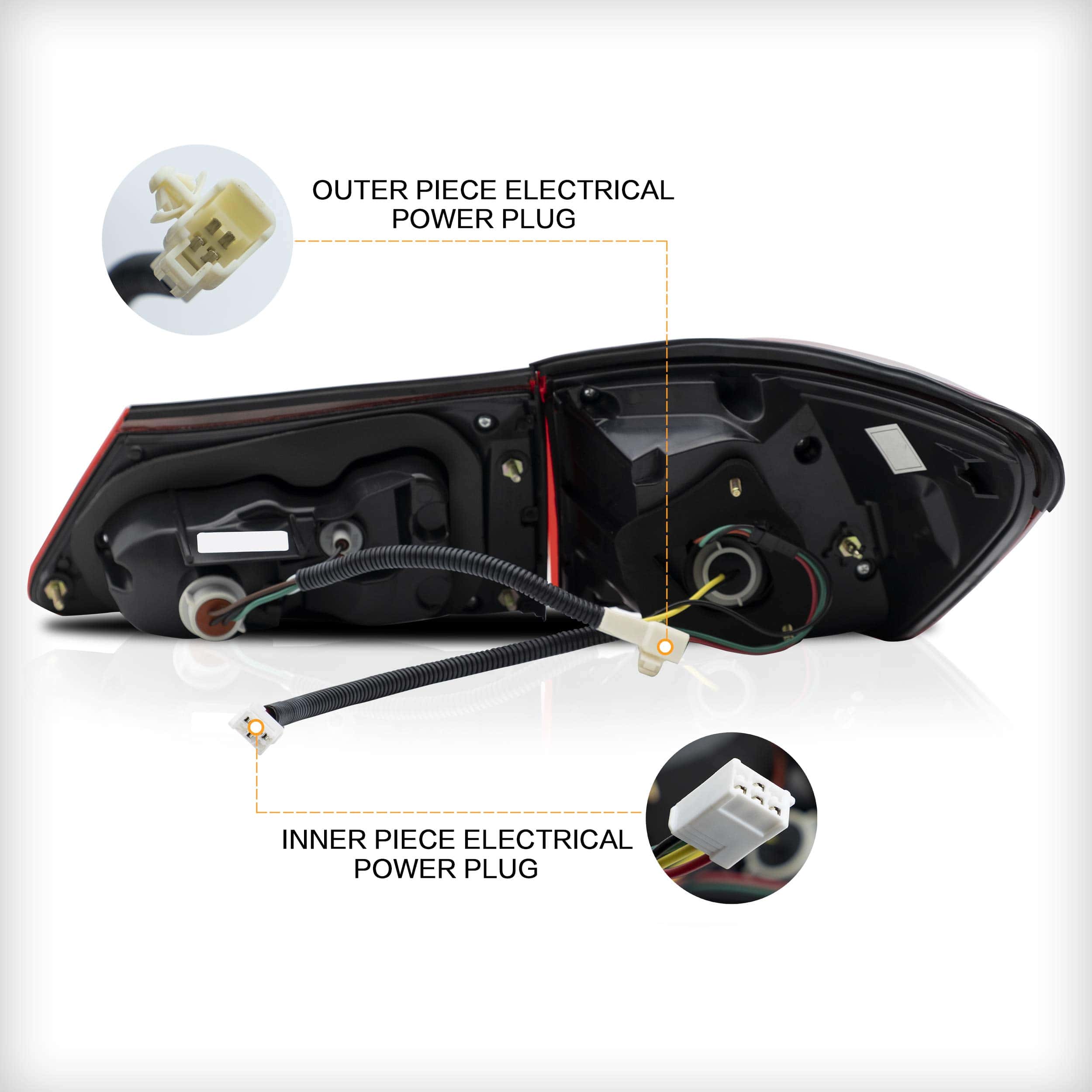 Conjunto de luces traseras VLAND para Lexus IS250 IS350 - Imagen 7