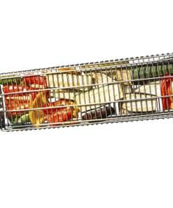 Canasta de Parrilla XL KANKA 100% Acero Inoxidable- Doble